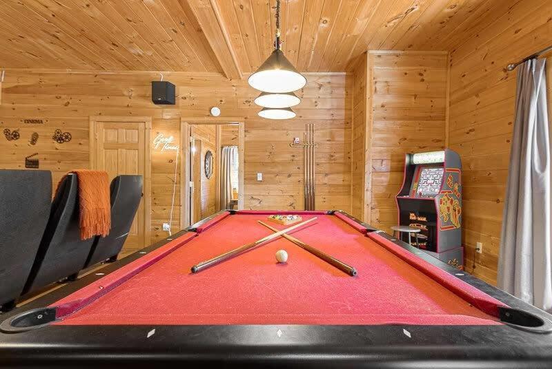 Vila Movie Theater Hot Tub View Mountain Escape Gatlinburg Exteriér fotografie